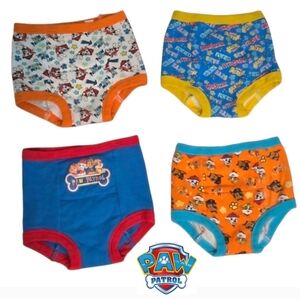 4 Pair Paw Patrol Toddler Training Underwear Bundle